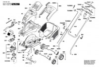 Bosch 3 600 H81 302 ROTAK 42 H Lawnmower Spare Parts